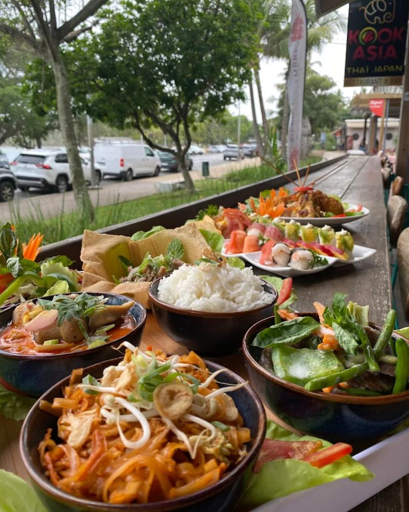 Restaurant Kookasia — Baie des Citrons, Nouméa